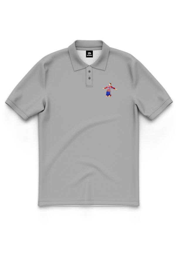 Rojiblanco Grey Polo Shirt