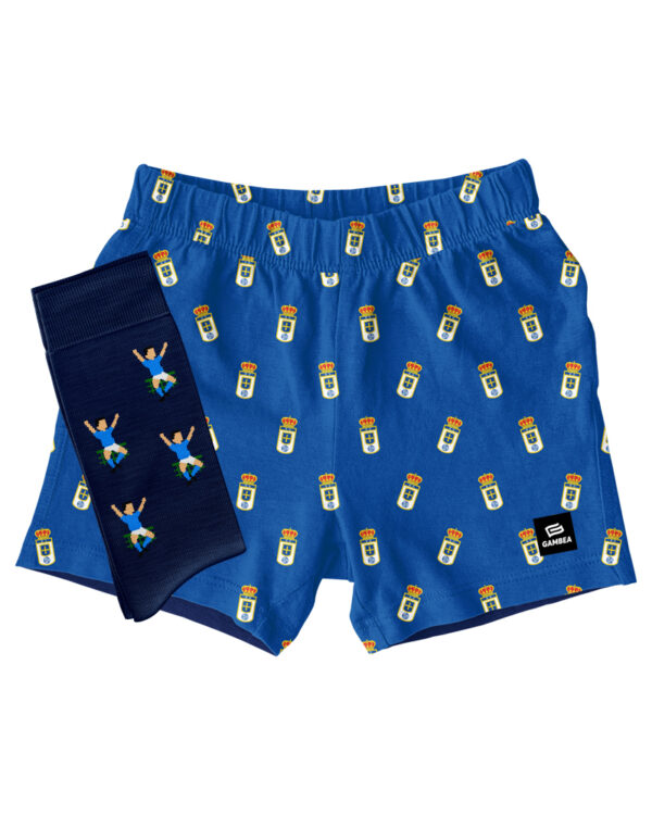 SUPERPACK REAL OVIEDO Boxer Shorts + Socks