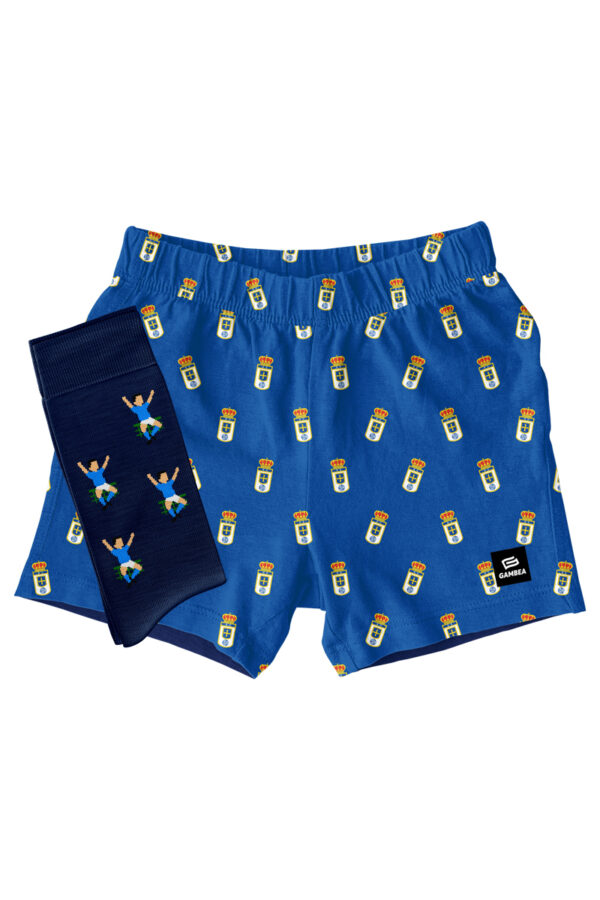 SUPERPACK REAL OVIEDO Boxer Shorts + Socks