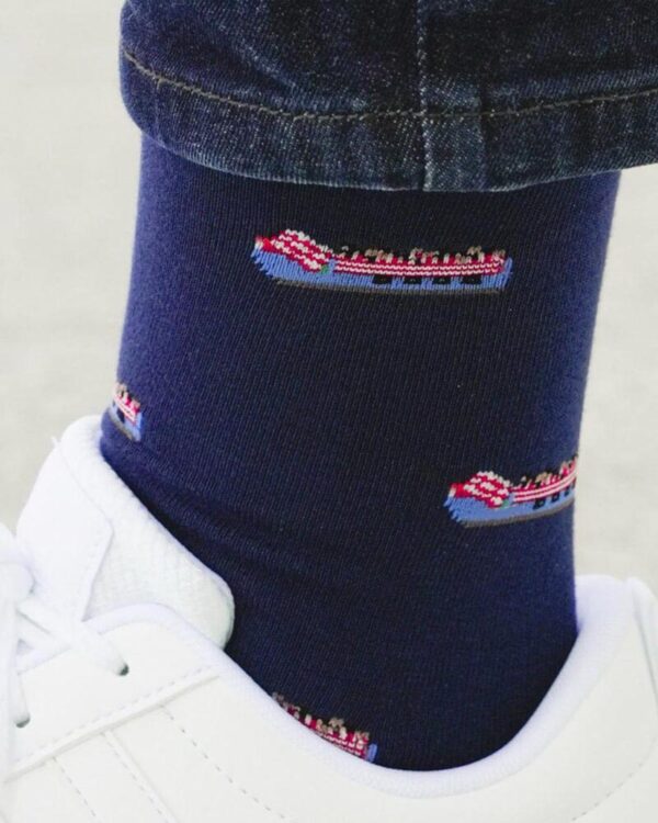 calcetines barco navy 4