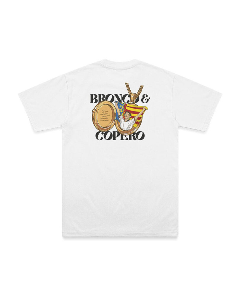 Bronco y Copero White T-Shirt