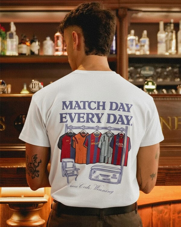 Matchday Barna White T-shirt
