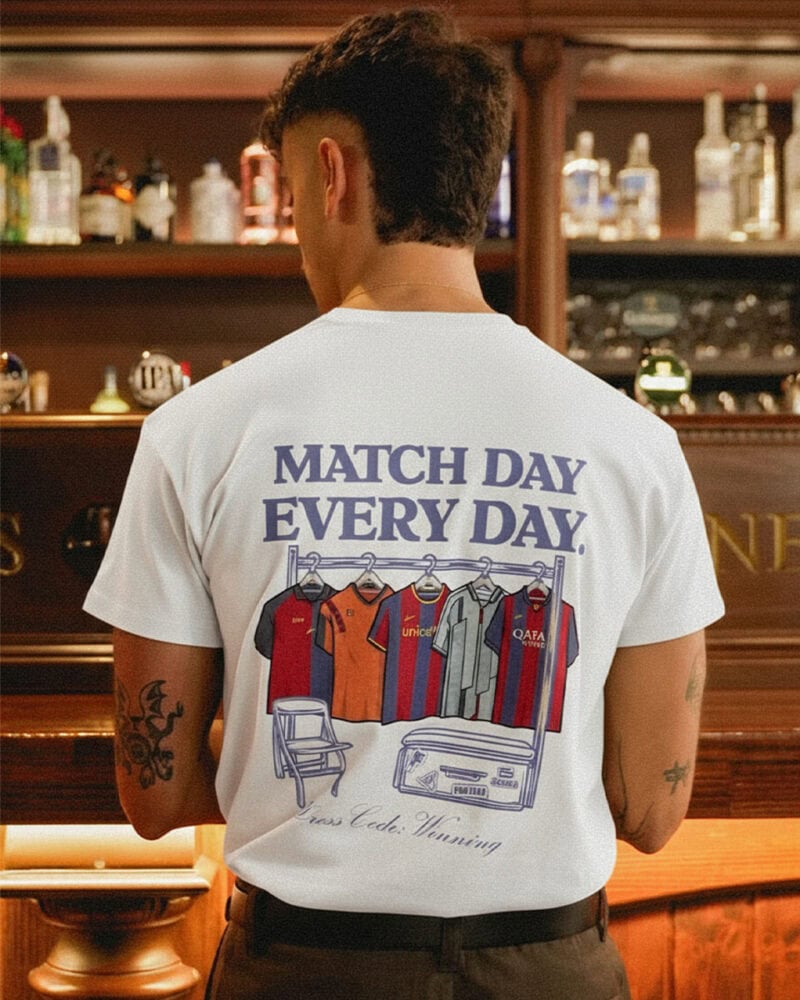 camiseta matchday blanca barna