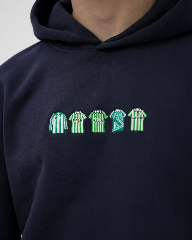 sudadera hoodie sin cordones verdiblanco (2)