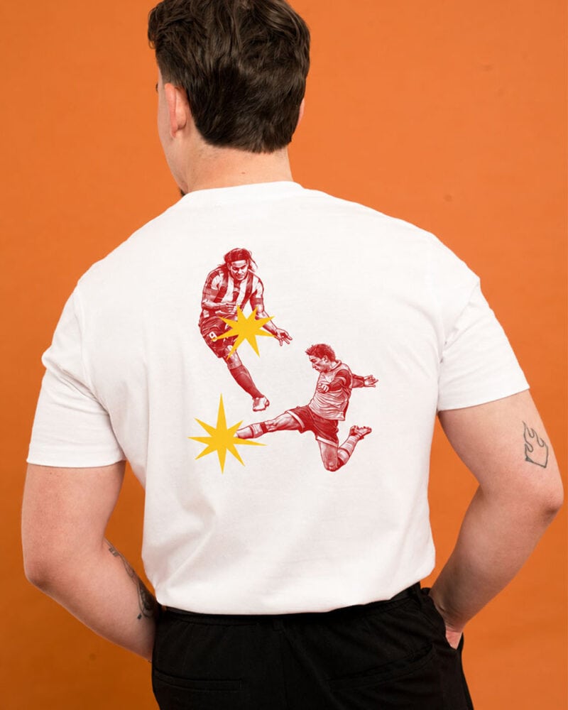 Legado_camiseta blanca_rojiblanco
