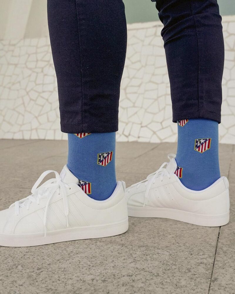 Calcetines Atlético de Madrid Escudo Azul (2)