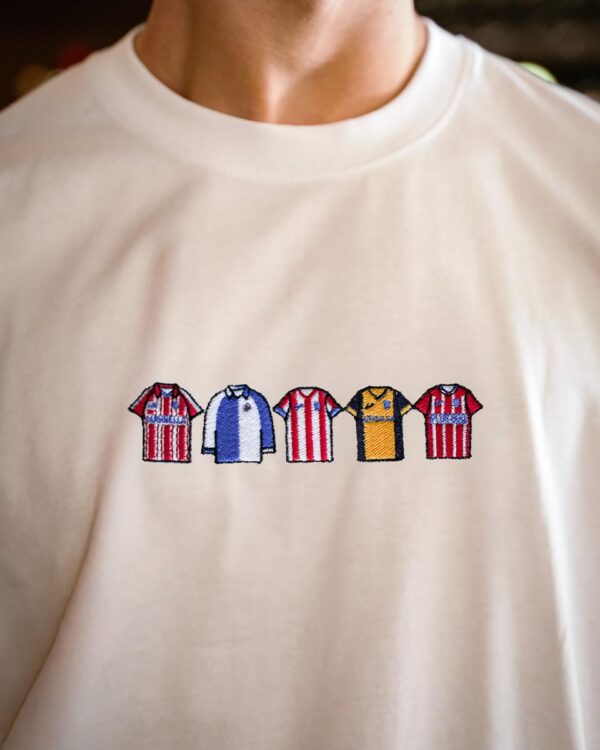 Maglietta Oversize Afición Rojiblanca