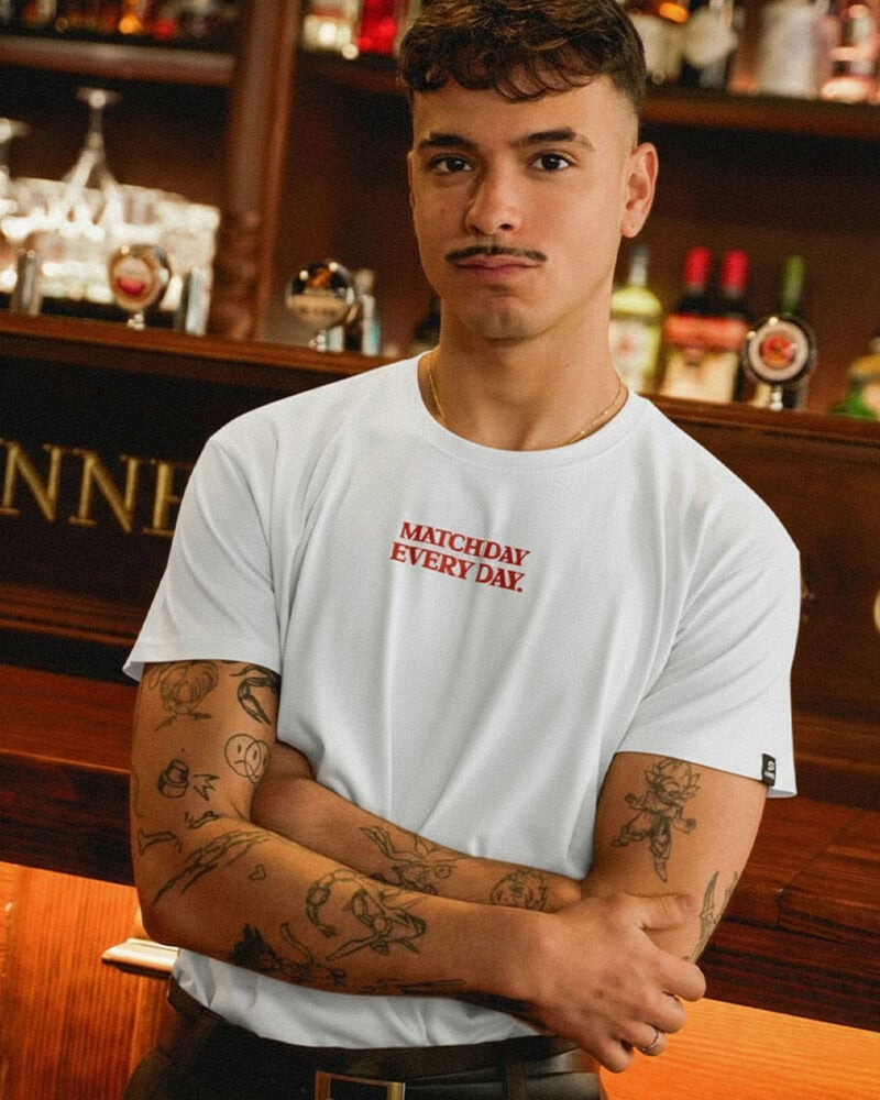 camiseta matchday blanca bacalao