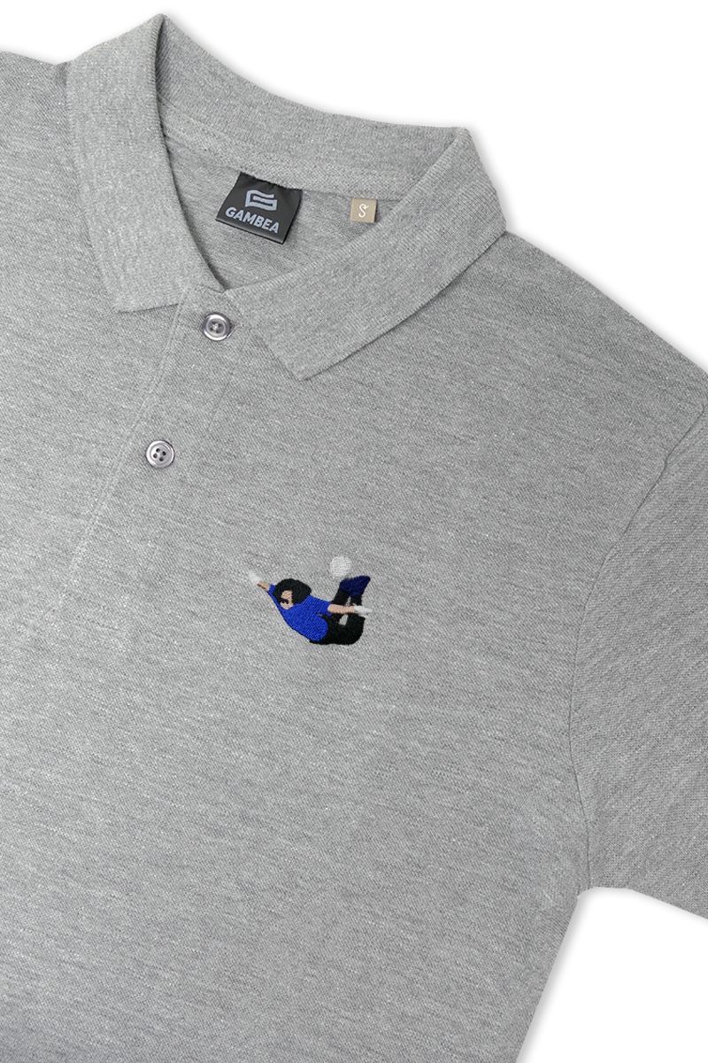 Escorpion Gris Polo Shirt