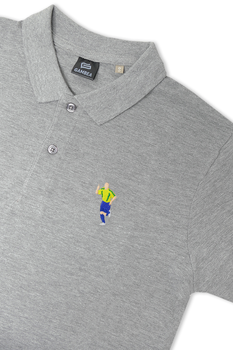 Fenomeno Grey Polo Shirt