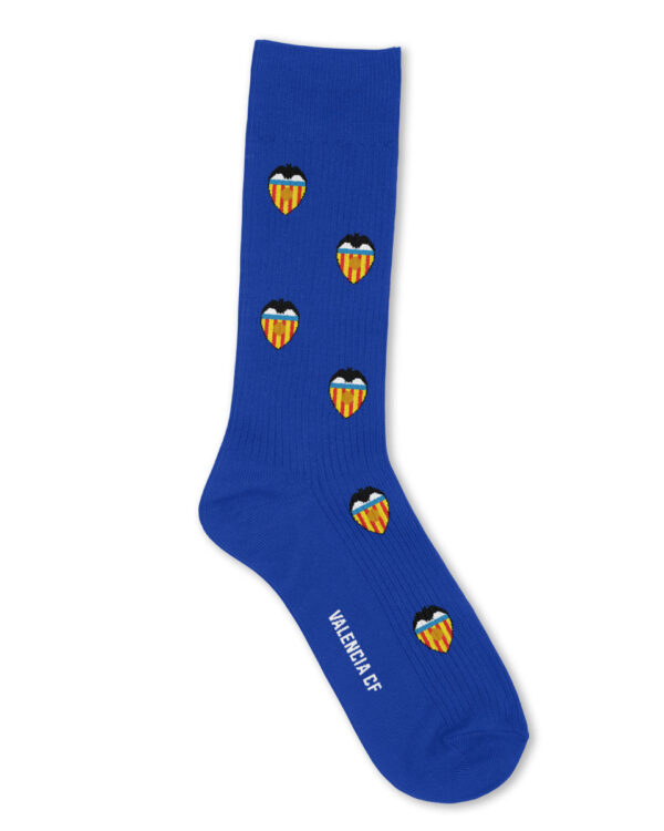 Valencia Blue Crest Socks