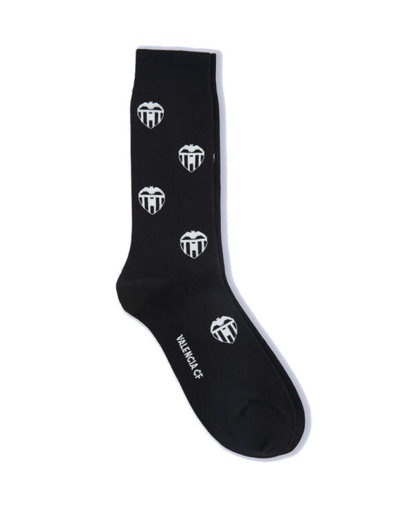 Valencia CF Black Crest Sock