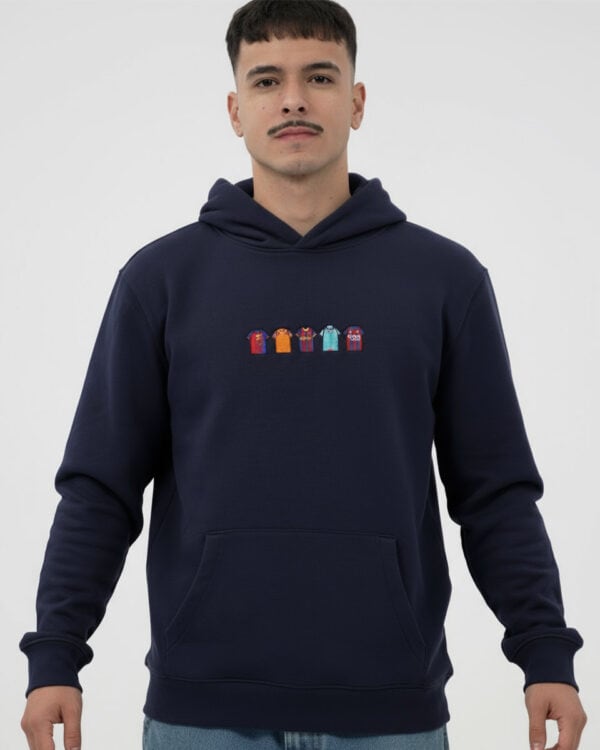 sudadera hoodie sin cordones barna 2