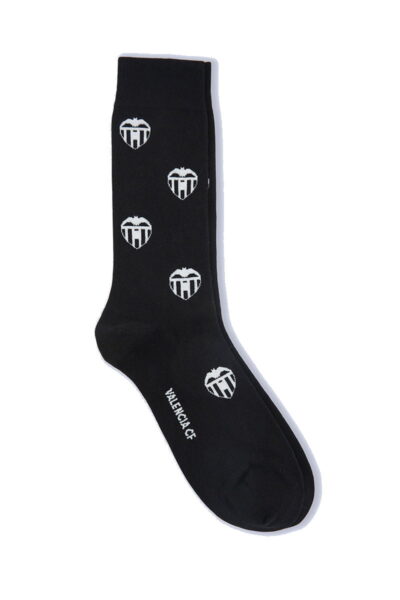 Valencia CF Black Crest Sock
