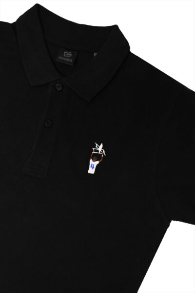 Silla Black Polo Shirt