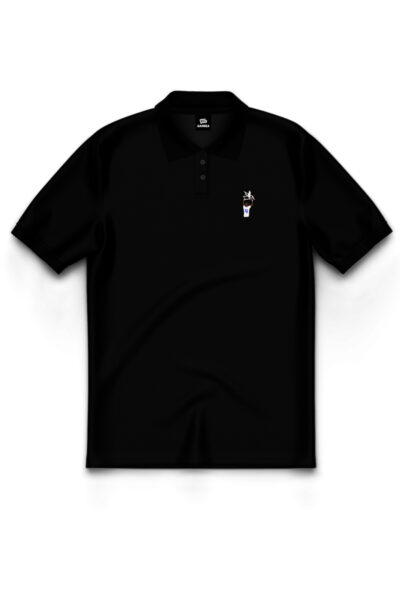 Silla Black Polo Shirt