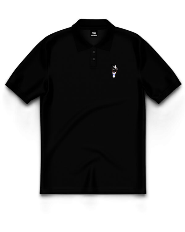 Silla Black Polo Shirt