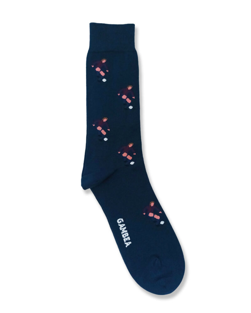 Navy Blue Holland Socks