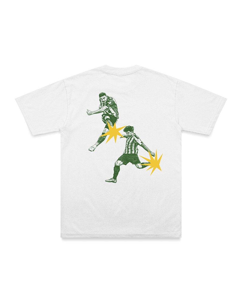 Green and White LEGACY T-shirt