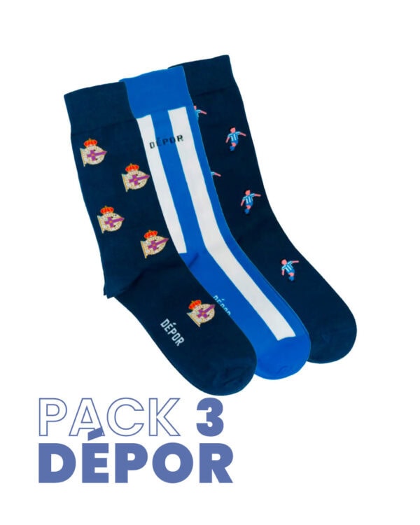 Pack-3 Deportivo de la Coruña
