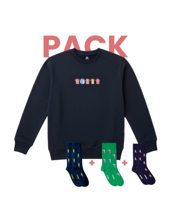 Packs Rojiblancos 3 Pack Sudadera ROJIBLANCO