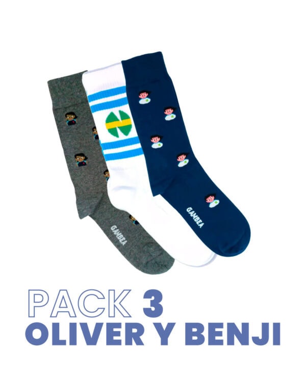 Pack-3 OLIVER Y BENJI