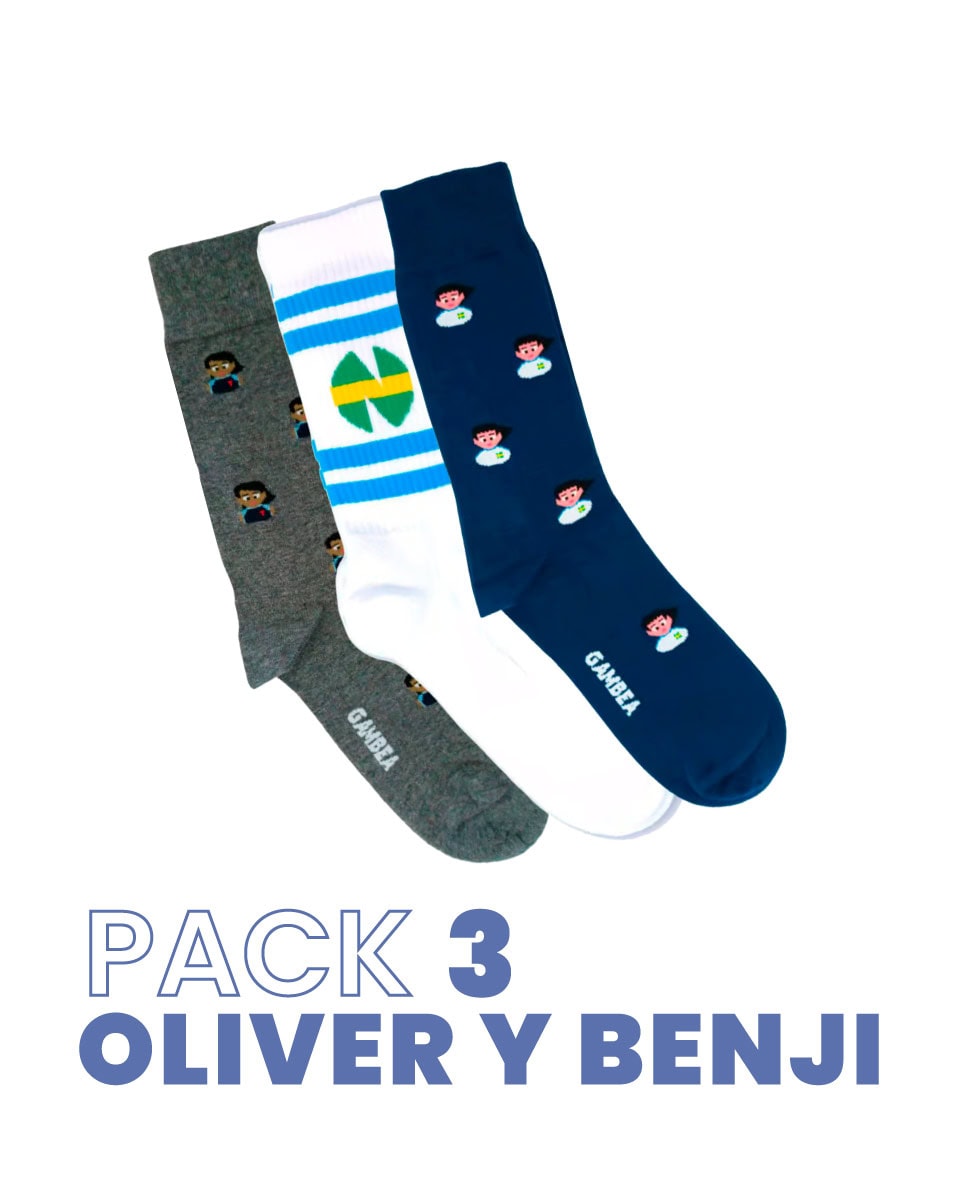 Pack-3 OLIVER Y BENJI 1 Pack-3 OLIVER Y BENJI
