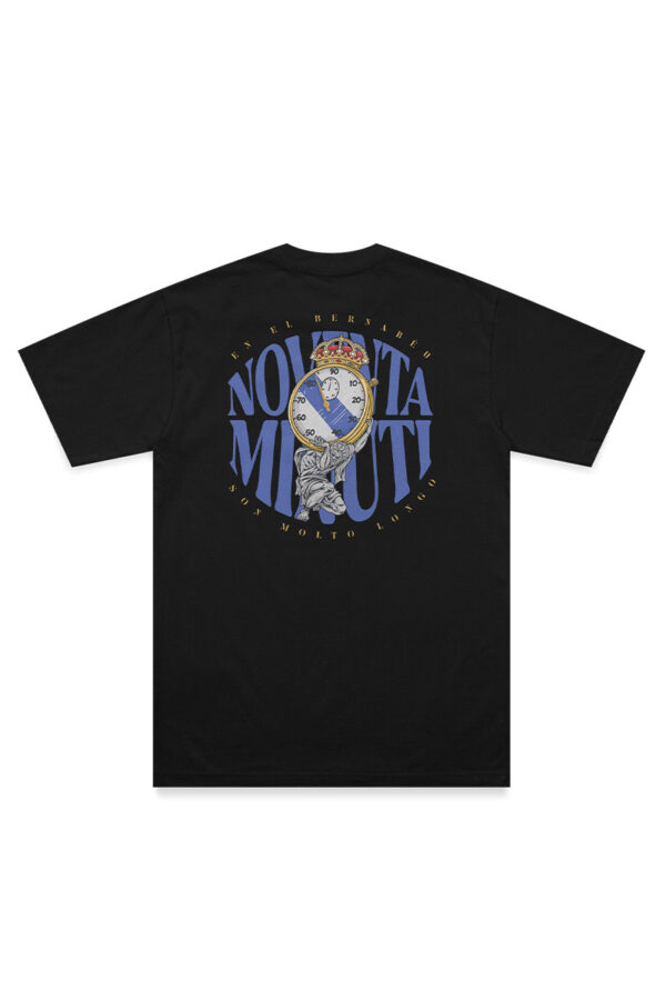 Camiseta Noventa Minuti Negra