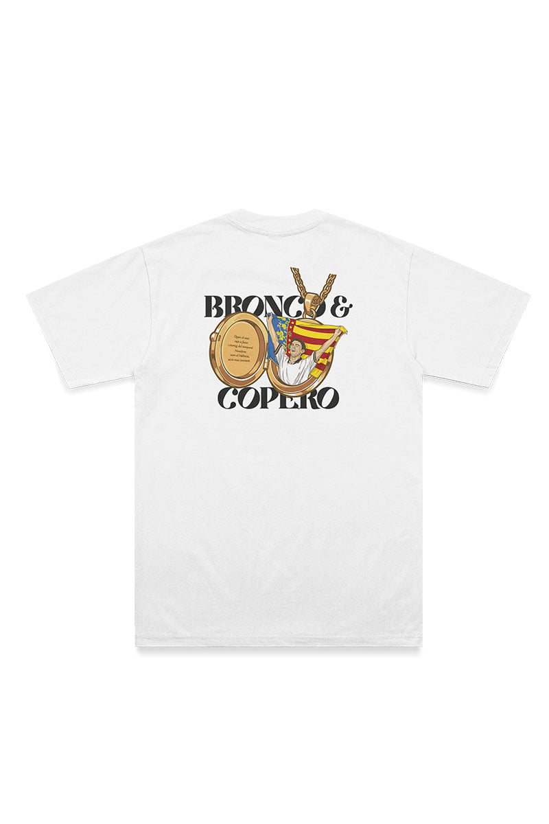 Camiseta Bronco y Copero Negra