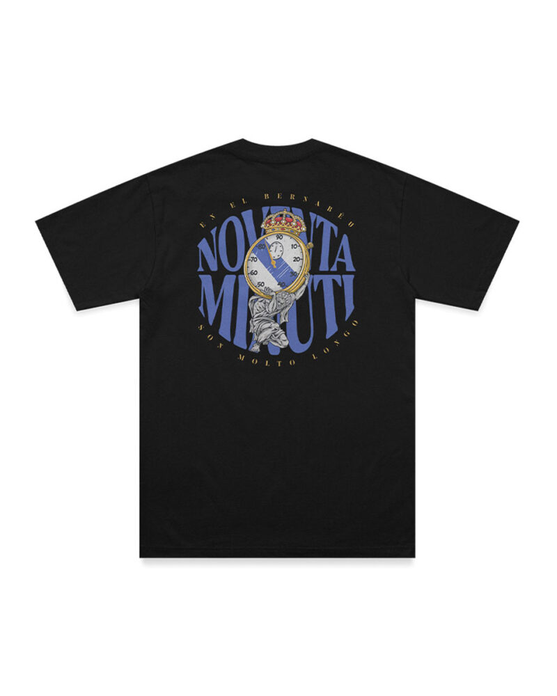 Camiseta Noventa Minuti Negra