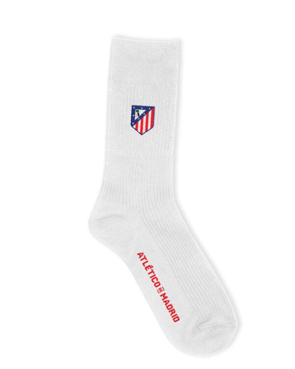 Calcetines canale blanco Atletico de Madrid