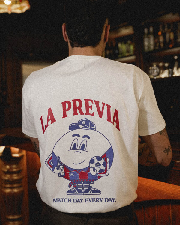 camiseta la previa barna 38