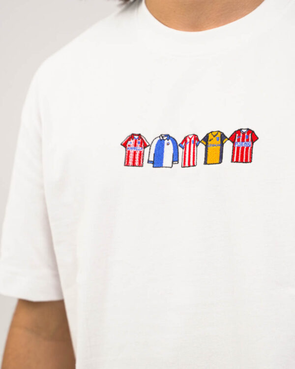 Camiseta Oversize Afición Rojiblanca