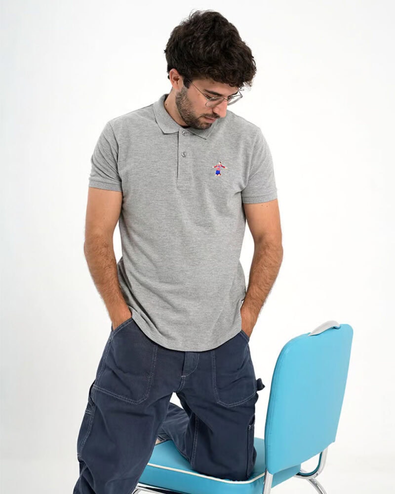 Polo Rojiblanco Gris (3)