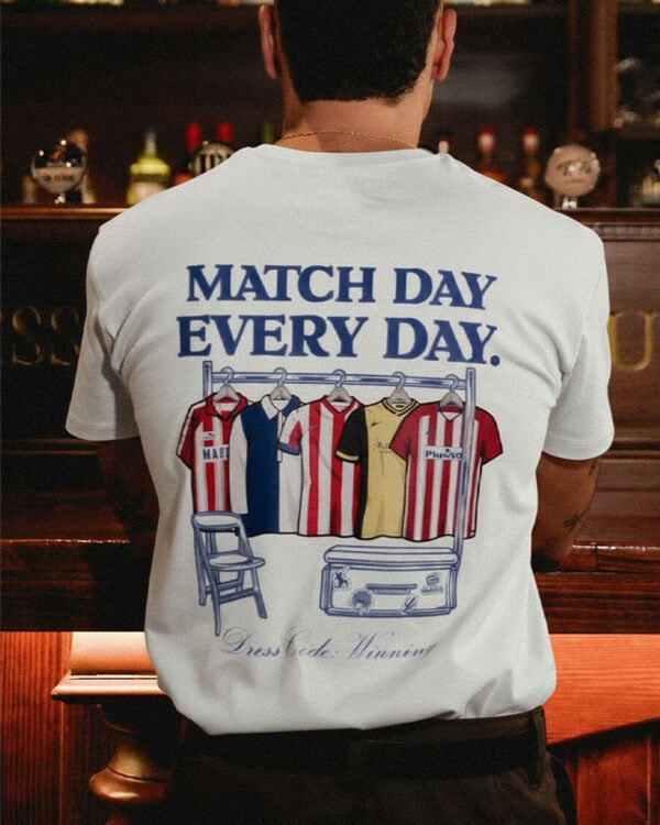 Camiseta Matchday Rojiblanca Blanco
