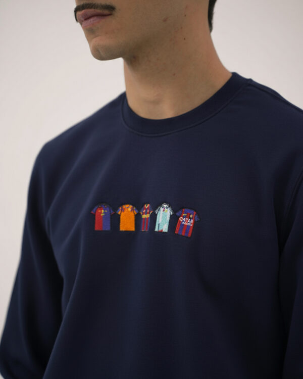 Sudadera Afición Barna Navy