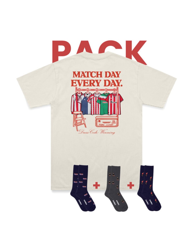 camiseta-y-3-calcetines-bacalao