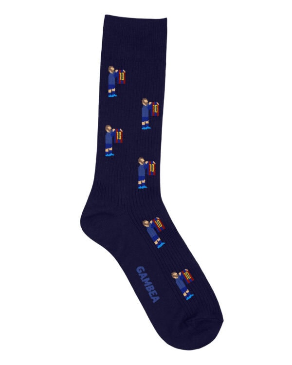 Calcetines Originales y Divertidos Para Hombre 4 Calcetines Diez Navy