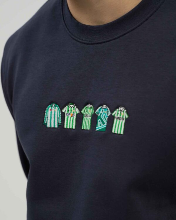 Sudadera Afición Verdiblanca Navy