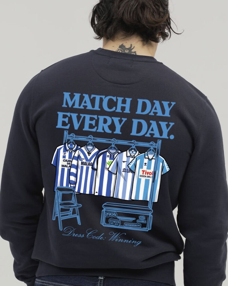 sudadera navy matchday boquerones