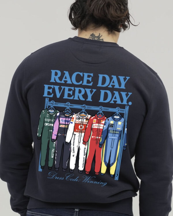 Sudadera Raceday Navy