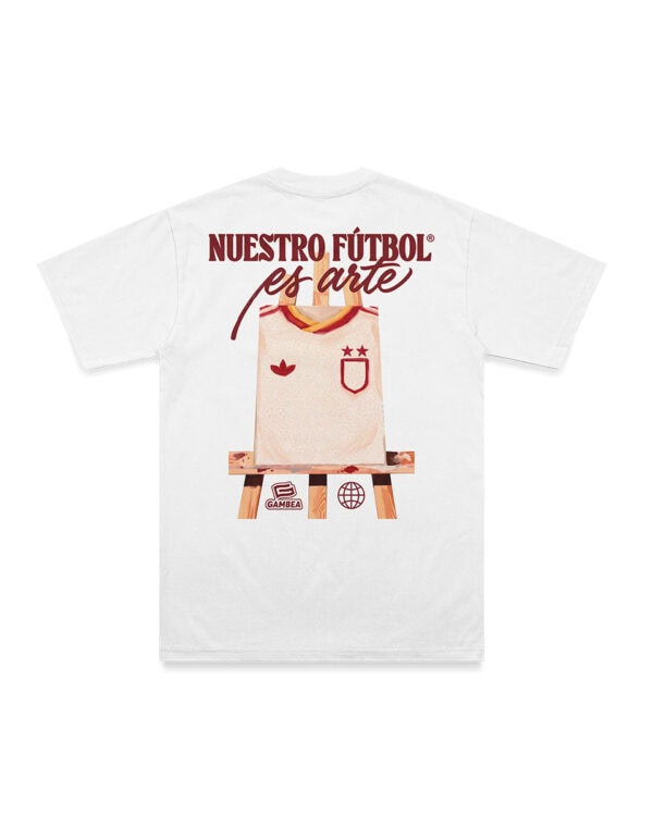 Camiseta Nuestro fútbol es arte