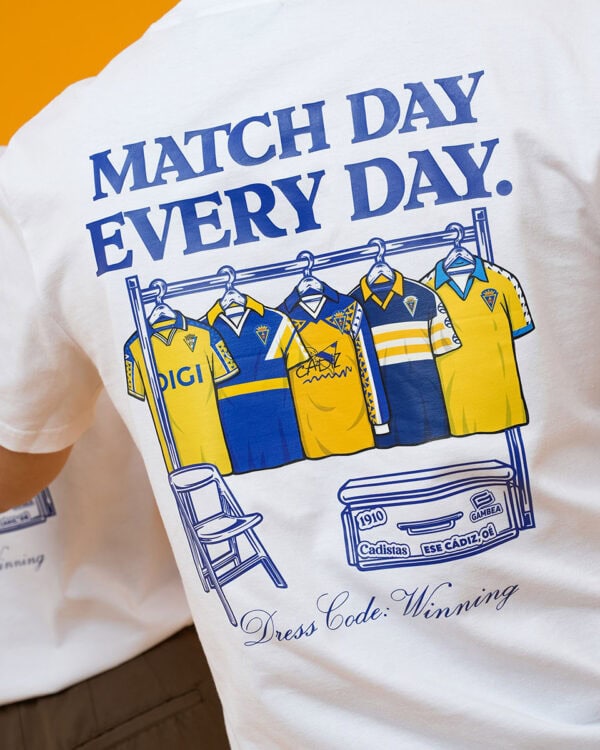 Camiseta MATCHDAY Cádiz Blanco